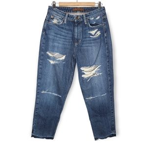 Joe's Jeans Collector's Edition Debbie Crop High Rise Boyfriend Ryla Denim 28